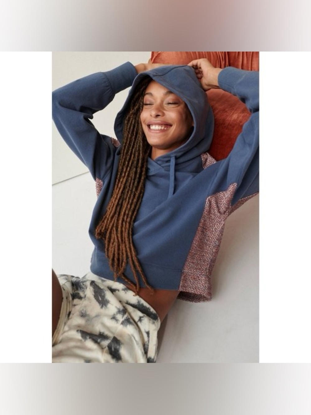 Anthropology Saturday Sunday Karla Cropped Hoodie